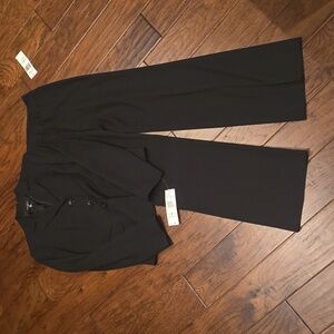 Nine West 2 pc Pinstriped Business Suit NWT size 2